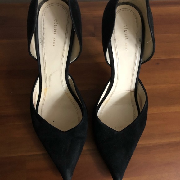Céline Suede d'Orsay Pumps - Picture 2 of 7